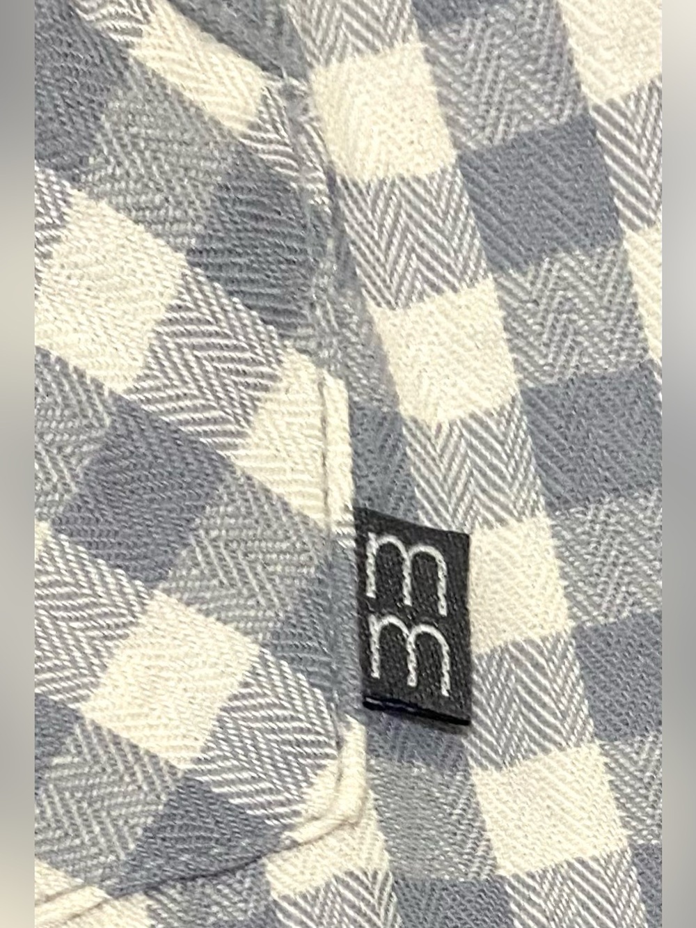 Modern Moments Boys 18M Gray Cream Cotton Henley Romper Boho Preppy Cottagecore - Picture 9 of 16